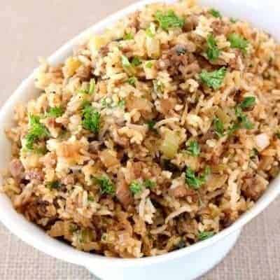 Easy Dirty Rice Recipe | Mantitlement