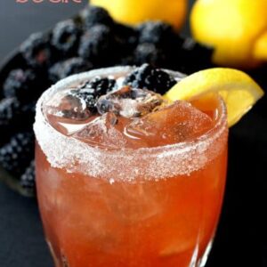 Blackberry Whiskey Sour Cocktail Recipe | The Best Whiskey Sour