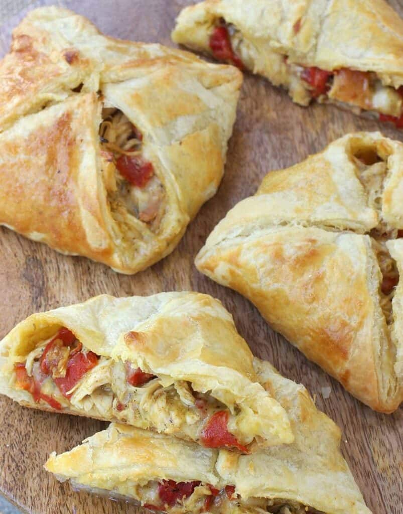 Green Chile Chicken Hand Pies | Easy Homemade Chicken Pies