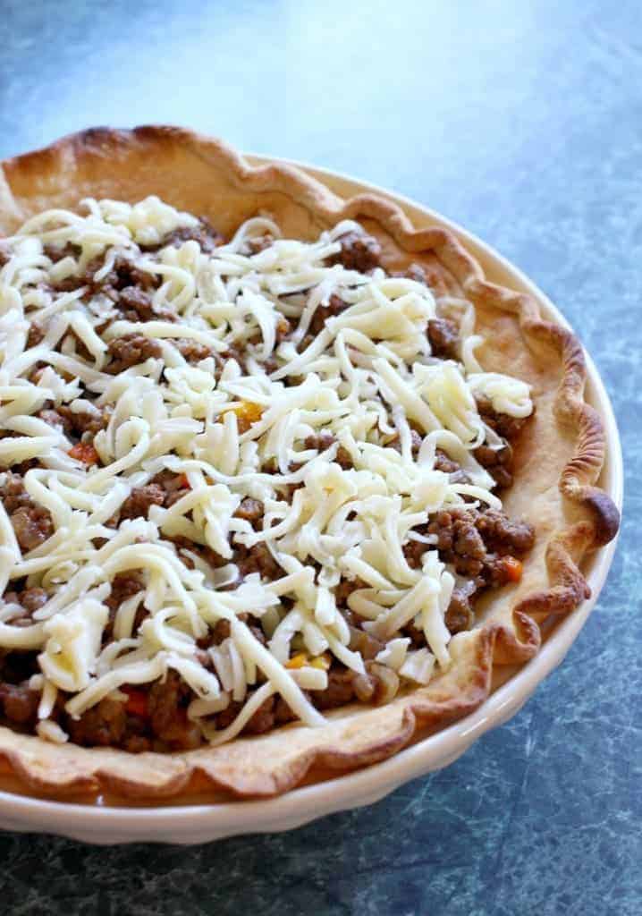 Loaded Taco Pie Recipe | Easy Baked Taco Pie Recipe For Taco Night