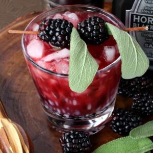 Black Barrel Tequila Smash | Blackberry Tequila Drink Perfect for Fall