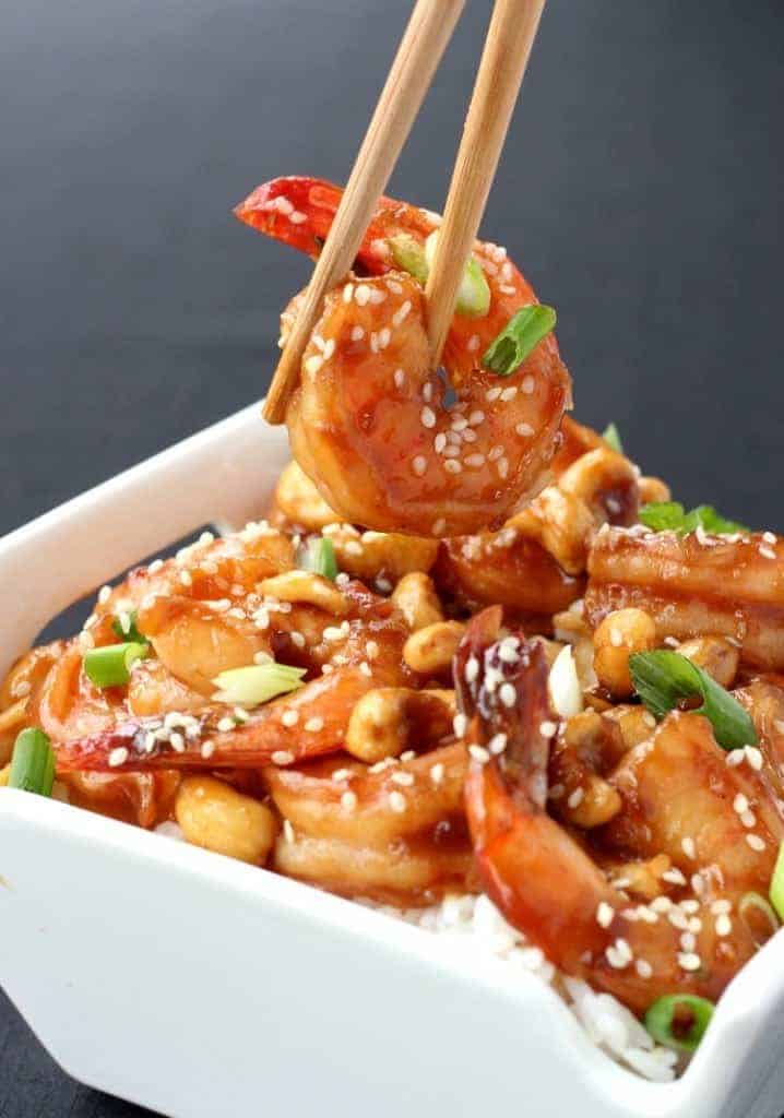 image of cashew shrimp