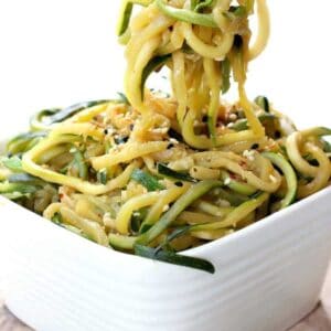 Asian Zucchini Noodles Recipe | How To Make Easy Zucchini Noodles