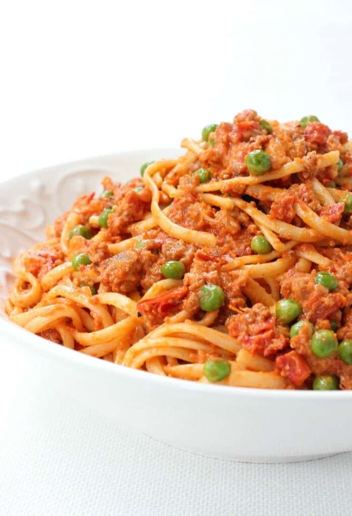 Creamy Sausage Spaghetti Recipe | Creamy Italian Sausage Pasta Recipe