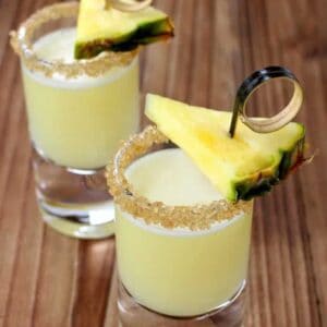 Double Trouble Tropical Tequila Shots | Summer Tequila Drink Recipe