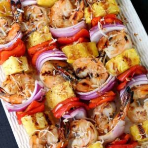 Piña Colada Shrimp Kabobs | Super Bowl Party Food