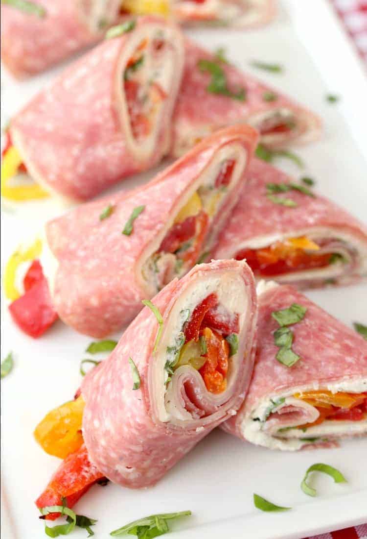 Italian Deli Roll Ups | A Low Carb Lunch or Appetizer Idea | Mantitlement