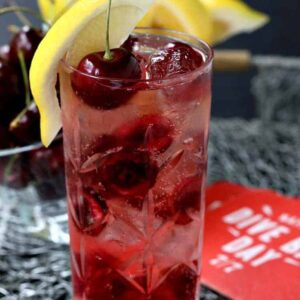Cherry Bomb 7 & 7 Recipe | A Twist On The Classic 7 & 7 Cocktail