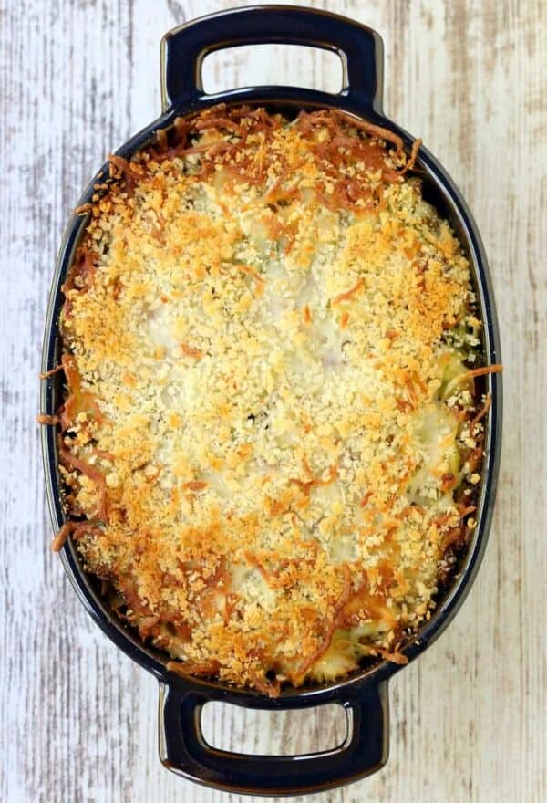 The Best Brussels Sprouts Casserole Easy Brussels Sprouts Recipe