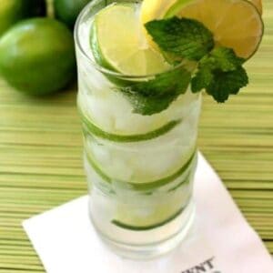 Tequila Limeade | A Refreshing Tequila, Lime and Seltzer Drink