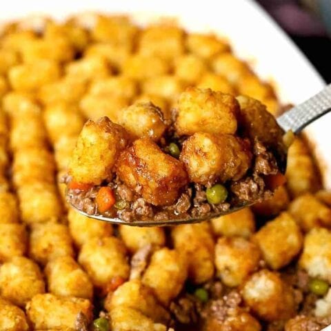 Ground Beef Tater Tot Recipe | Easy Tater Tot Hot Dish!