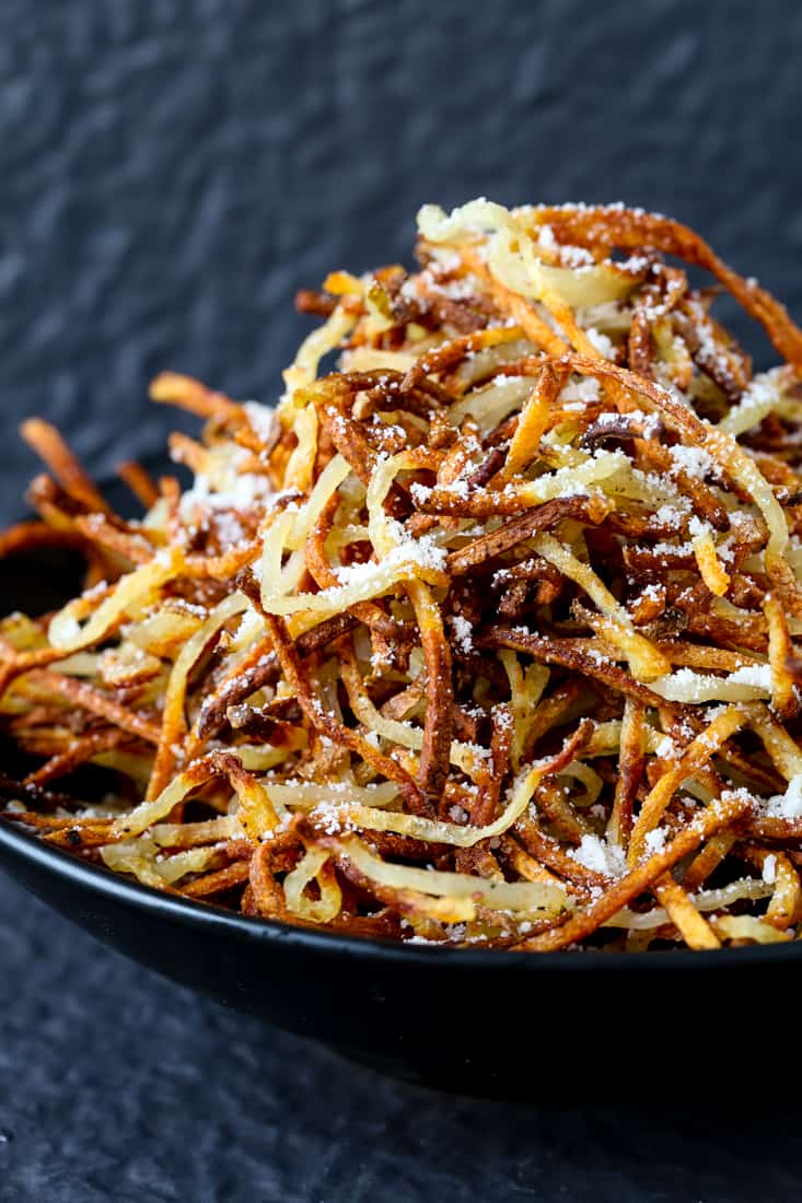How to make homemade shoestring fries ? 🍟🥔 1 You peel a potato 2 use, How To Make Homemade Fries