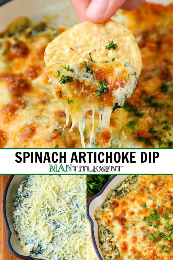 Spinach Artichoke Dip | Mantitlement