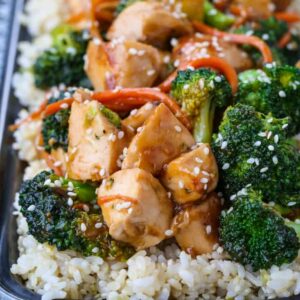 Chicken and Broccoli Stir Fry is a stir fry recipe that uses rotisserie chicken as a short cut