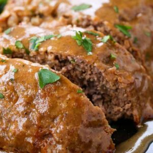  Brown Gravy Meatloaf | The BEST Meatloaf Recipe Ever!