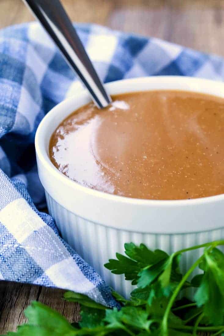 Recipe for Brown Gravy and White Sauce.