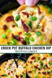 Crock Pot Buffalo Chicken Dip | Mantitlement