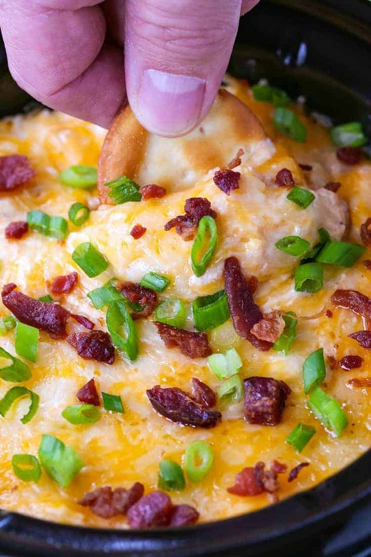 Crockpot Buffalo Chicken Dip - The Must-Have Party Dip