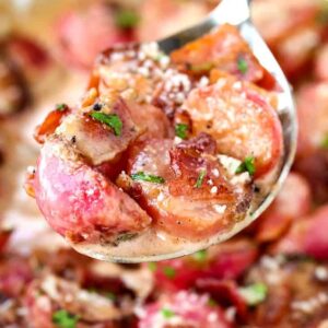 Keto Sauteed Radishes with Bacon - Keto Cooking Wins