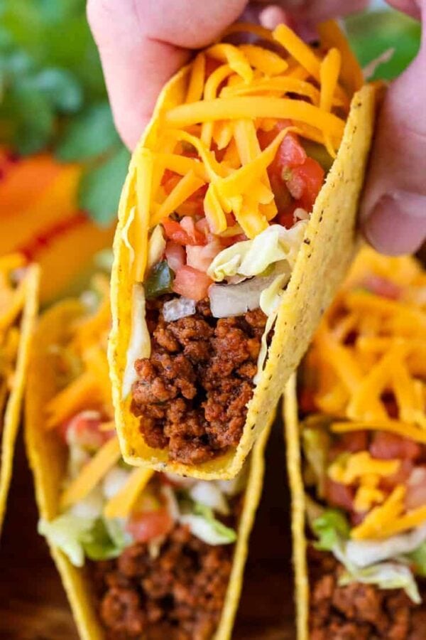 Ground Beef Tacos | Mantitlement