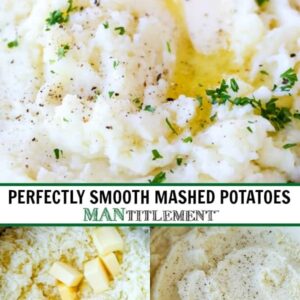mashed potato collage for pinterest