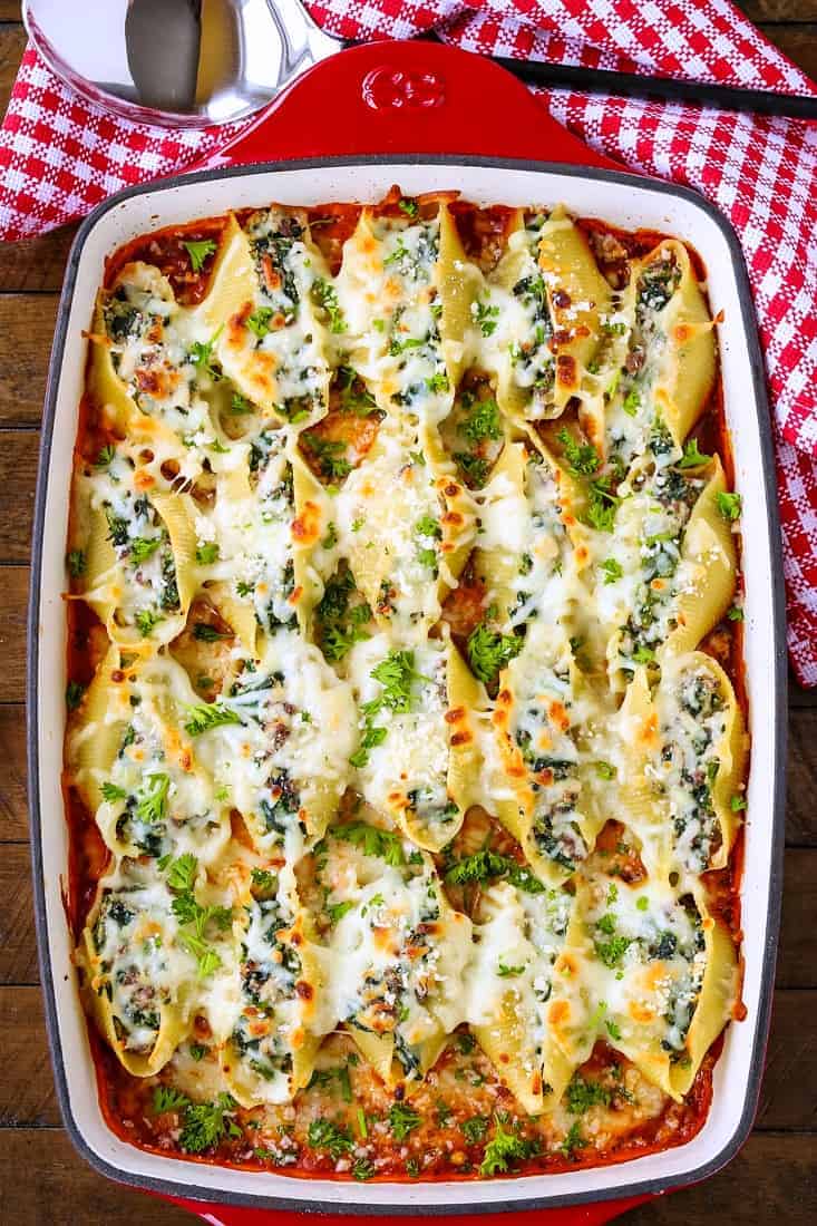 Stuffed Shells With Meat