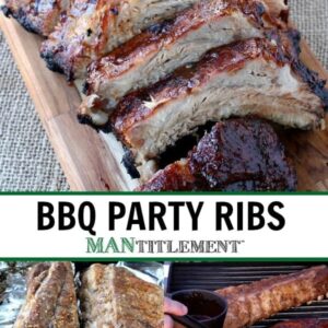 BBQ Ribs are an easy rib recipe that you can make ahead for parties or dinner