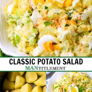 Classic Potato Salad pinterest collage