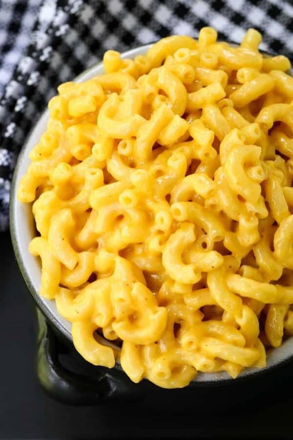 homemade mac and cheese noodles