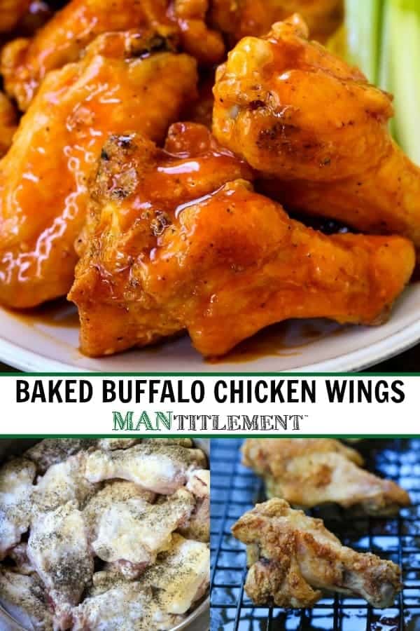Crispy Baked Buffalo Chicken Wings | Chicken Wings in Oven
