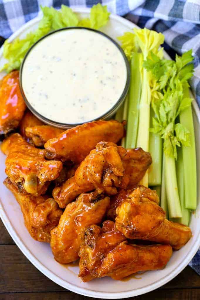 Crispy Baked Buffalo Chicken Wings Chicken Wings In Oven