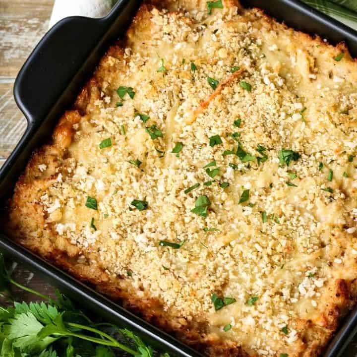 Parmesan Roasted Cauliflower Gratin | Easy Cauliflower Recipe!