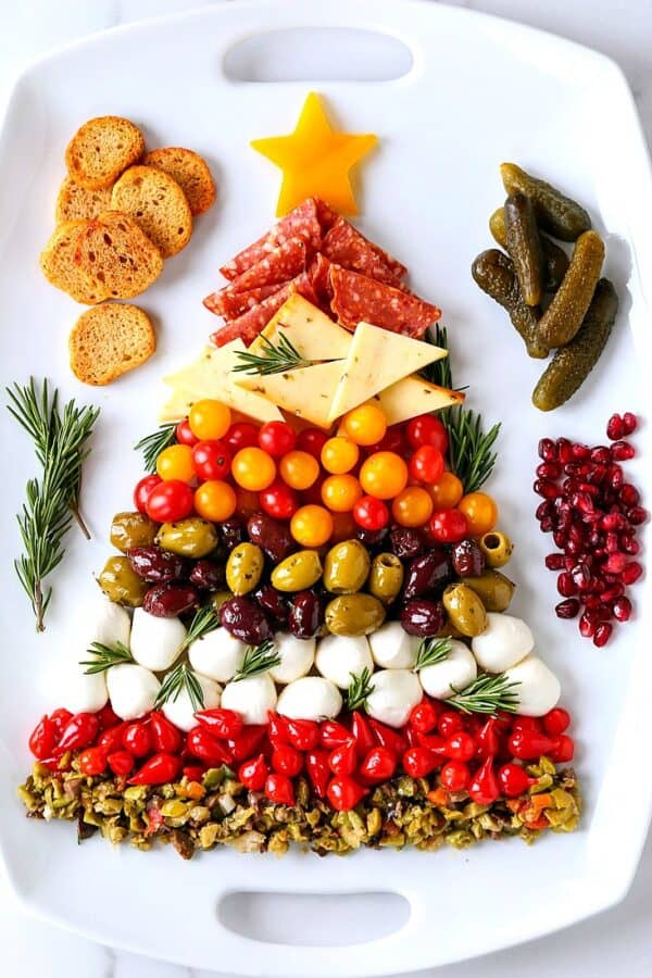 Christmas Antipasto Platter  Easy Holiday Appetizer  Mantitlement