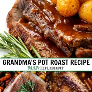 pot roast recipe picture collage for pinterest