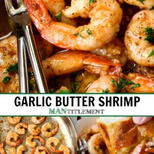 garlic butter shrimp recipe for pinterest