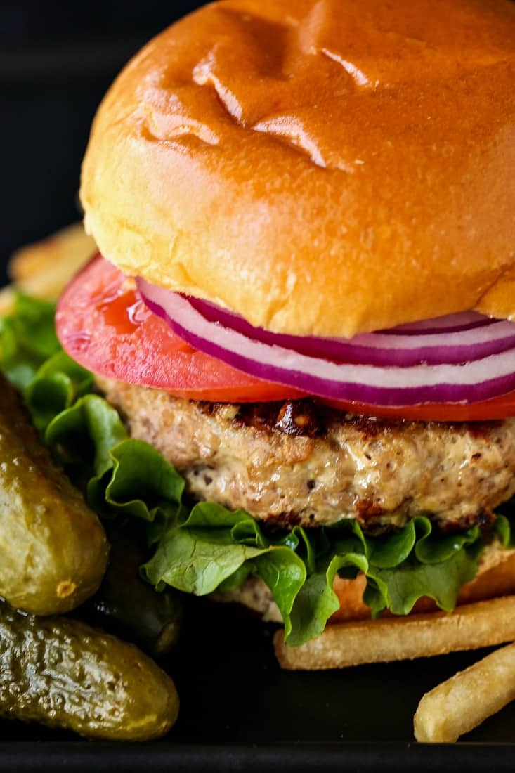 Easy Juicy Turkey Burgers | Skillet Burger Recipe | Mantitlement
