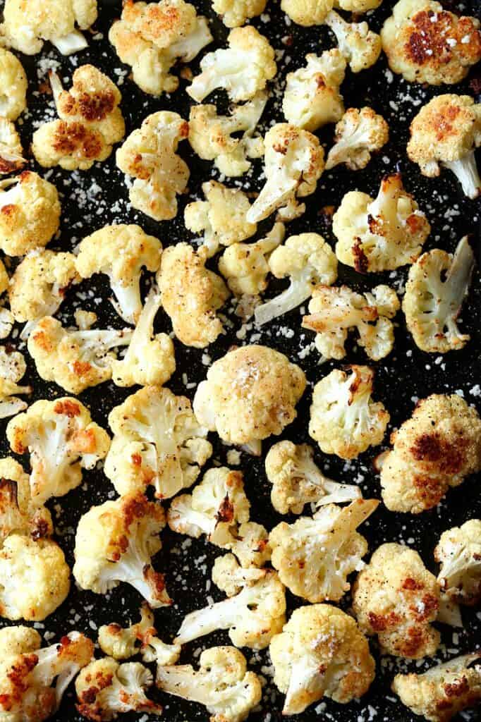 Parmesan Roasted Cauliflower - Mantitlement