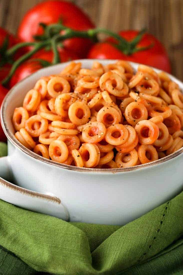 Homemade SpaghettiOs - Recipe