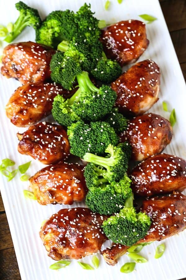 Asian Chicken Legs Easy Chicken Recipe Mantitlement   Asian Baked Chicken Legs Top 600x900 