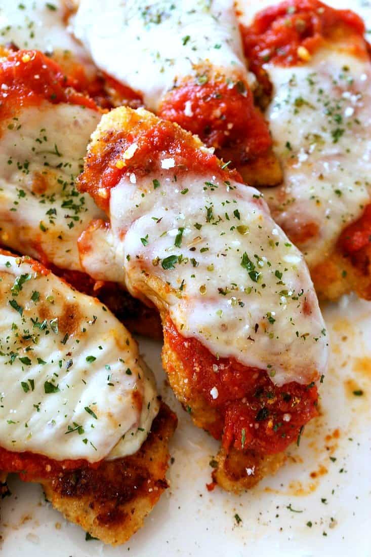 Easy Parmesan Chicken Tenderloins Oven Baked Chicken Mantitlement