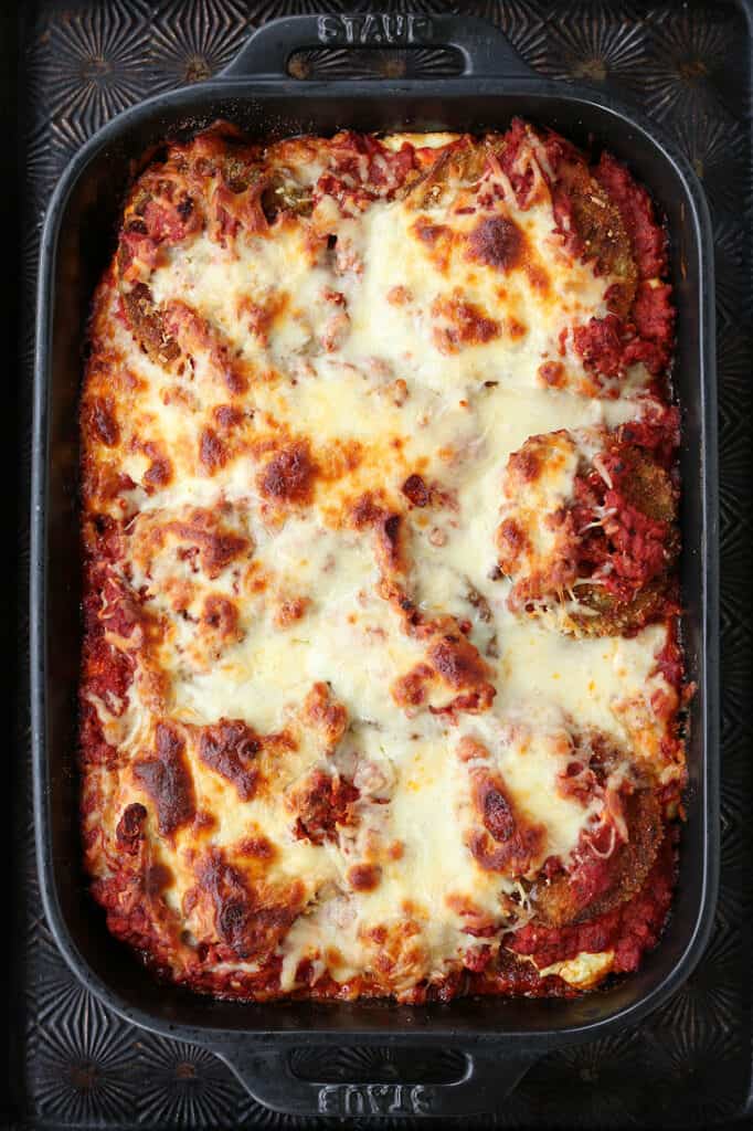 Dad's Eggplant Parmesan | Mantitlement