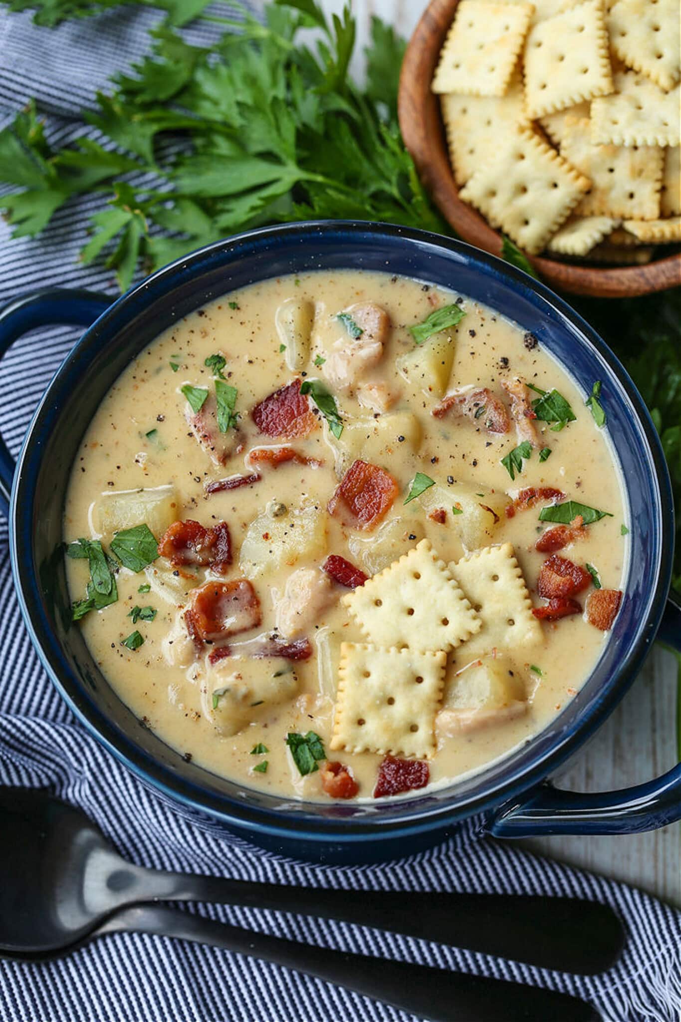 Clam Chowder Recipe Mantitlement