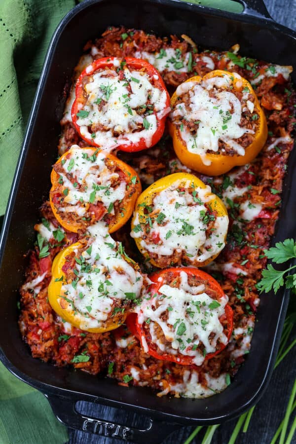 Stuffed Peppers Recipe | Mantitlement