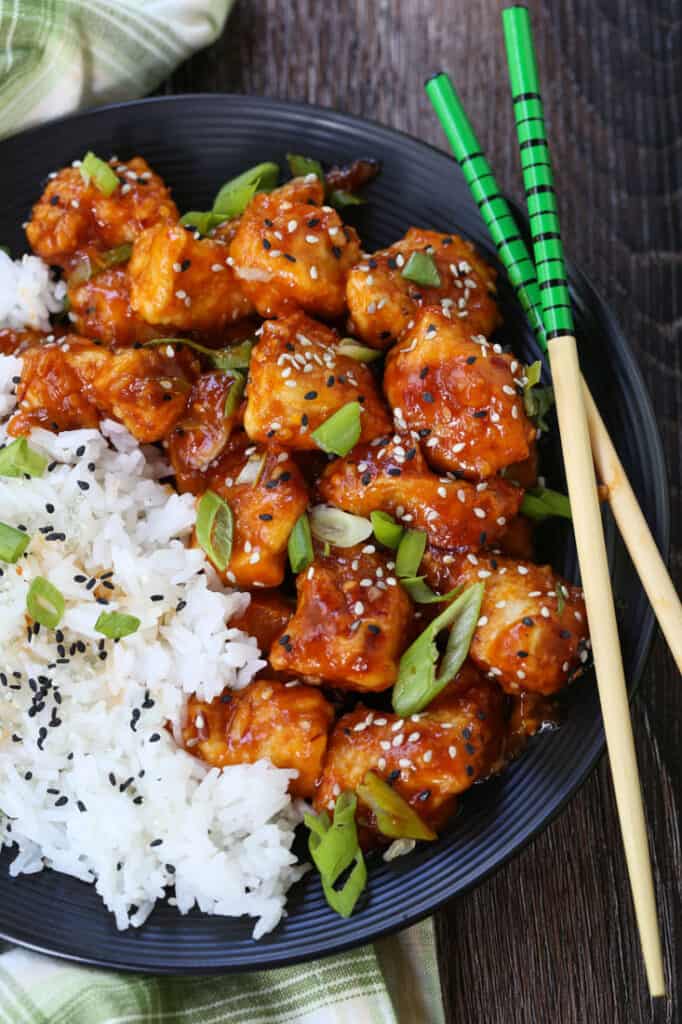 Air Fryer General Tsos Chicken Mantitlement 