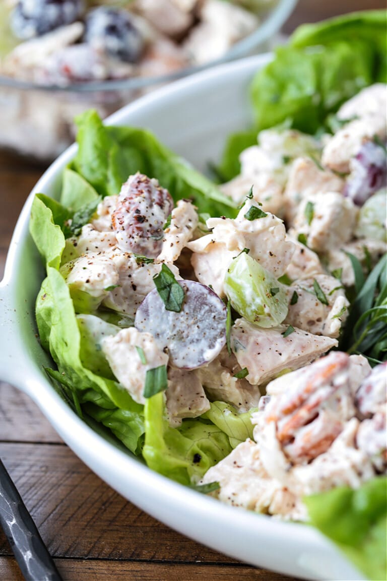 Chicken Salad with Grapes and Walnuts | Mantitlement