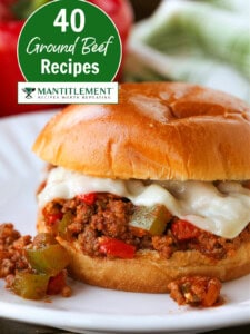 sloppy joe with cheese for ground beef recipe round up