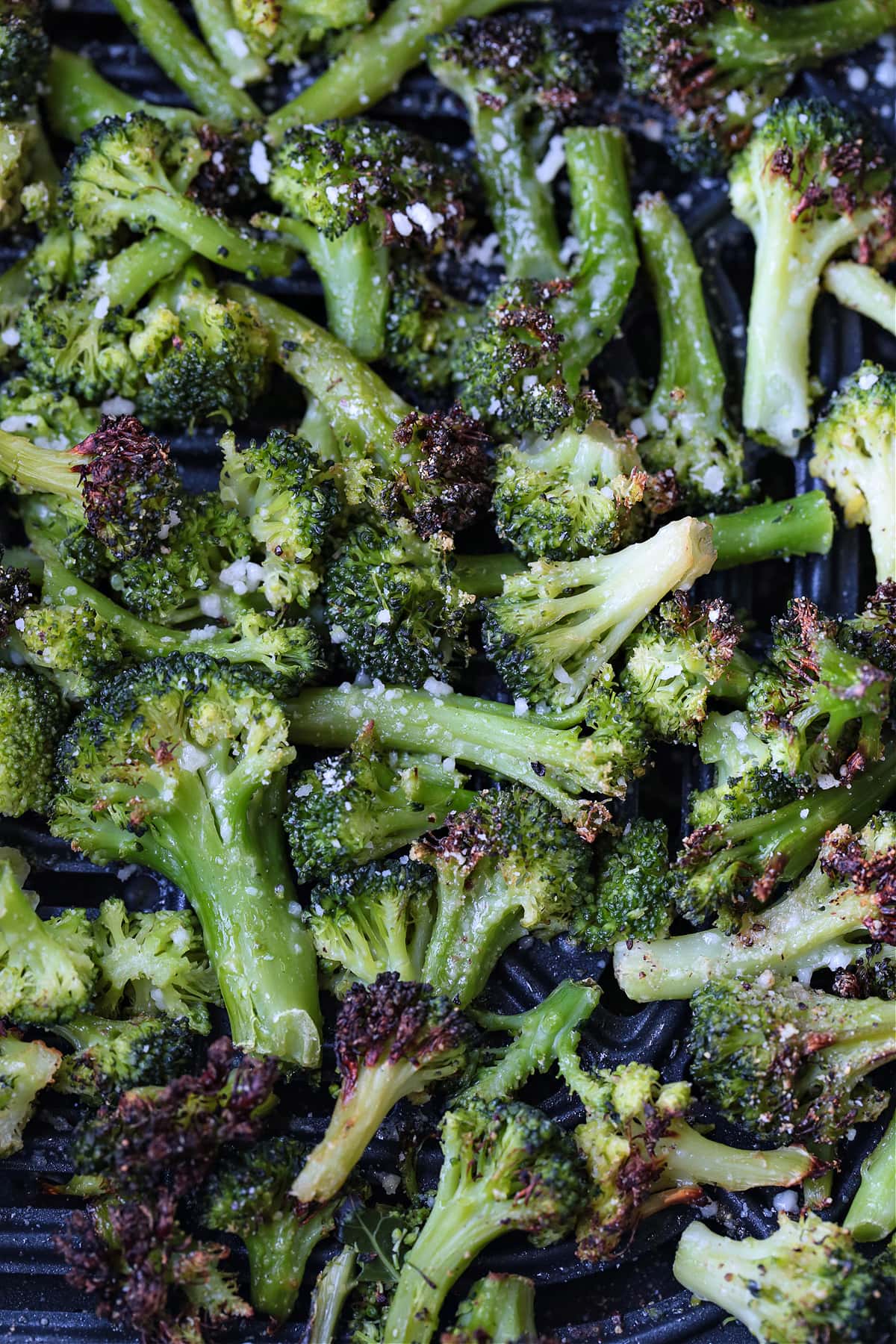 Air Fryer Frozen Broccoli | Mantitlement